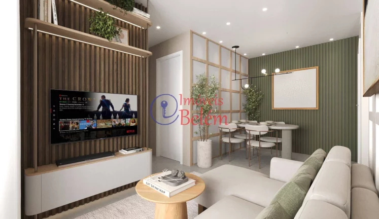 Imagem Parque das Águas Apt 3/4 c/ suíte e varanda em Belém