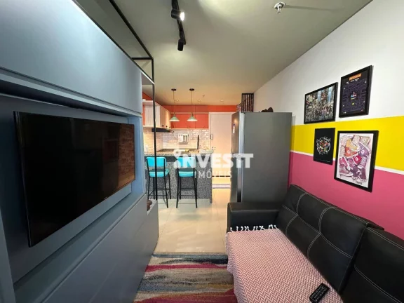 Imagem Flat com 1 dormitório à venda, 39 m² por R$ 519.000,00 - Jardim Goiás - Goiânia/GO