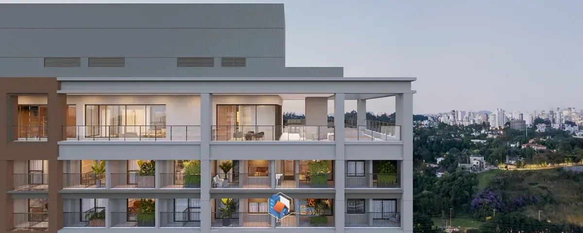 Imagem Apartamento para venda em Chácara Santo Antônio (Zona Sul) com 2 quartos, sendo 1 suíte, 59m²
