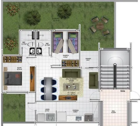 Imagem Apartamento 53m² à Venda | Barra Grande Village | Teresina
