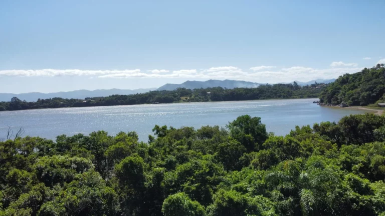 Imagem Terreno Único com Vista Deslumbrante para a Lagoa e Montanhas!