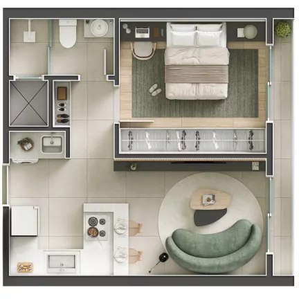 Imagem Oxford 586 - Apartamento à venda no bairro Centro - Itajaí/SC
