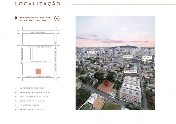Imagem Apartamento com 2 Quartos à Venda, 69 m² em Centro - Criciúma