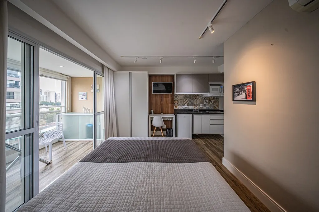 Imagem Apartamento à venda em São Paulo, Campo Belo, com 1 quarto, 26m2