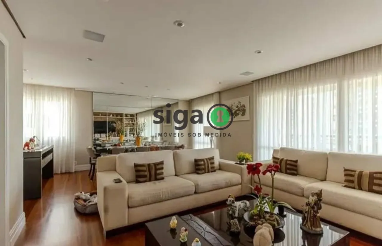 Foto do imóvel Apartamento Alto Padrão à Venda no Brooklin - 200m² - 4 Dormitórios - 3 Suítes - 4 Vagas