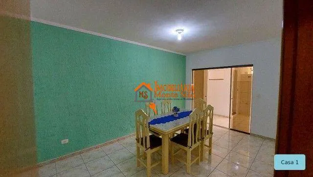 Imagem Sobrado com 6 dormitórios à venda, 407 m² por R$ 900.000,00 - Cidade Parque Brasília - Guarulhos/SP