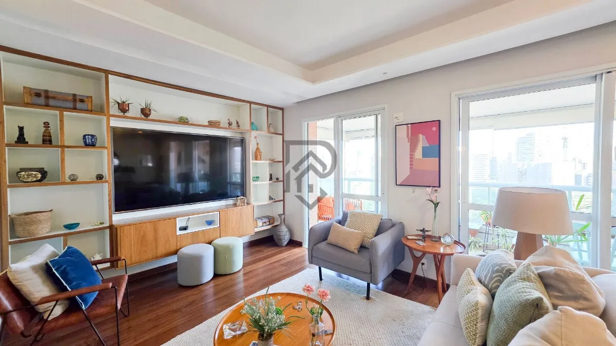 Imagem Apartamento brooklin andar alto vista livre