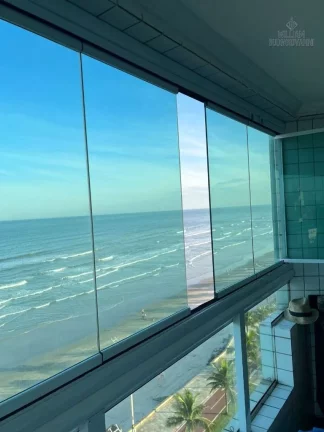 Imagem APT frente mar, 3 quartos sendo 1 suite, 2 vagas, Solemar, -Apenas R$580.000,00