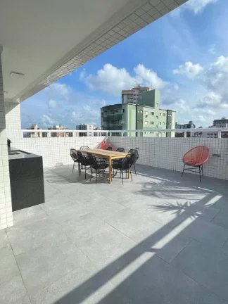 Imagem Apartamento com 1 dormitório à venda, 46 m² - Guilhermina - Praia Grande/SP