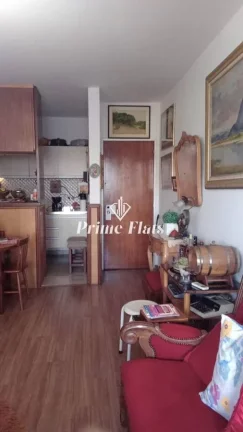 Imagem Flat disponível para venda no L'Etoile Residence Service, com 70m², 1 dormitório e 1 vaga