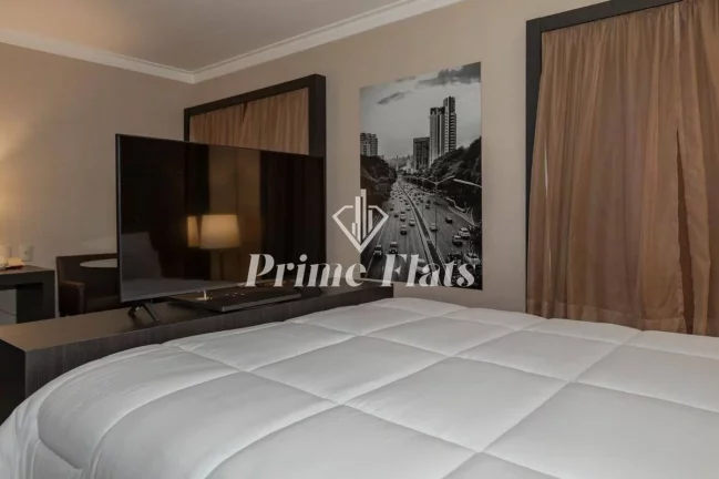 Imagem Flat disponível para venda no Novotel Jardins, com 30m², 1 dormitório e 1 vaga de garagem