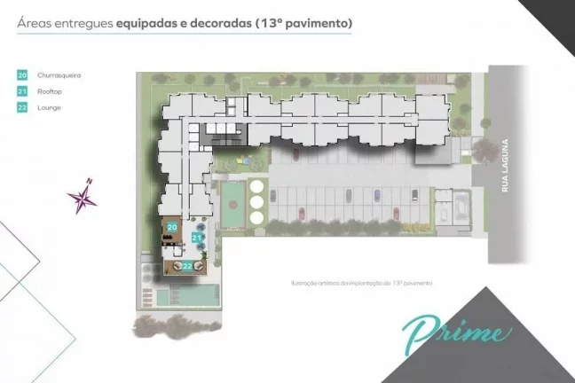 Imagem VIVAZ PRIME LAGUNA  - Apto de 36m² (Unidade de Revenda), a 2 min da Estação Granja Julieta da CPTM!