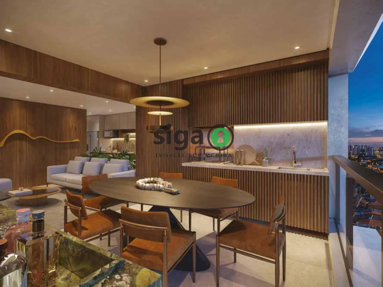 Imagem APARTAMENTO COM 3 SUÍTES AO LADO DO SHOPPING MORUMBI, 2 VAGAS