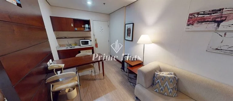 Imagem Flat disponível para venda no Transamérica Executive Chácara Santo Antônio, com 28m², 1 dormitório e 1 vaga