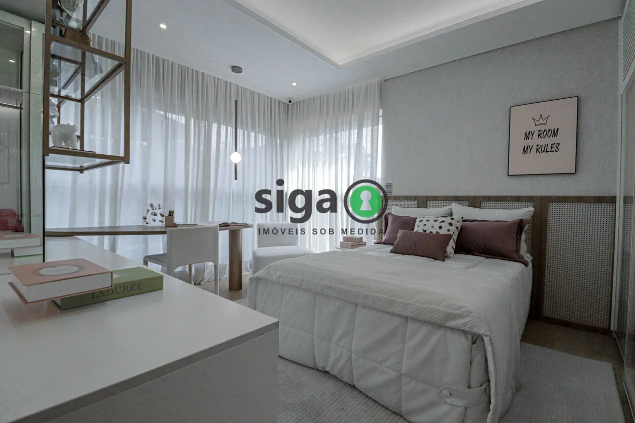 Imagem Apartamento 111m² Mobiliado - 3 dormitórios sendo 2 Suítes, 2 Vagas e Varanda Gourmet Integrada