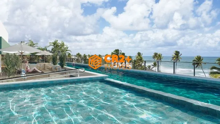 Imagem Vendo flat 1 quarto, 1 banheiro, 36 m2 em Merepe/Porto de Galinhas.