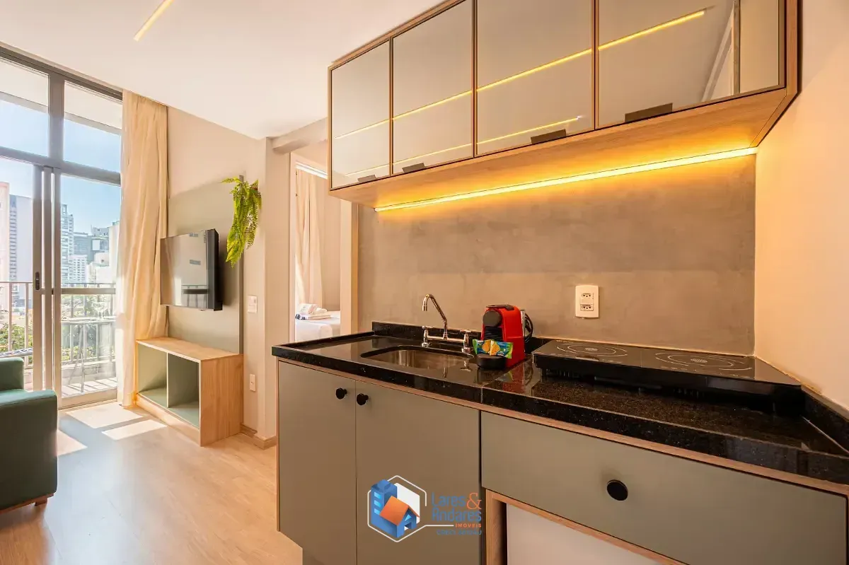 Imagem Studio para venda em Santo Amaro com 1 quarto, sendo 1 suíte, 53m²