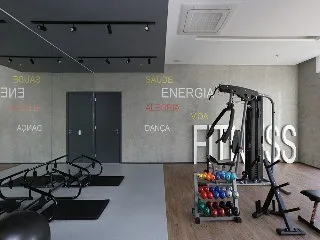 Imagem Apartamento à venda no Centro de São Bernardo do Campo-SP: 1 quarto, 1 suíte, 1 banheiro, 1 vaga de garagem - 42m². Condomínio Mondial Home.