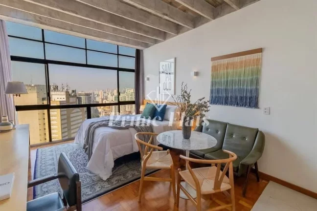 Foto do imóvel Apartamento disponível para venda no Edifício Copan no Centro Histórico de São Paulo, com 28m² e 1 dormitório em Avenida Ipiranga