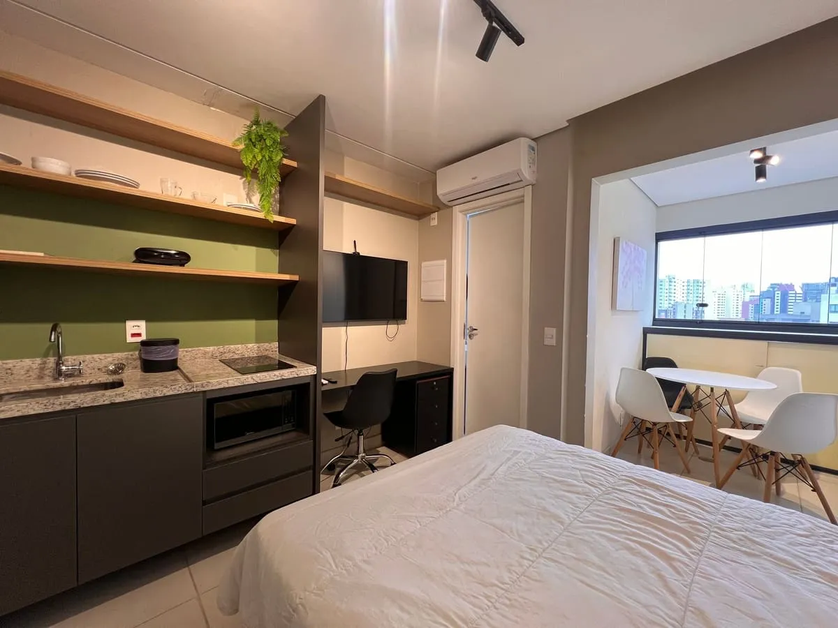 Imagem Apartamento com 1 Quarto para alugar, 25m² - Vila Mariana