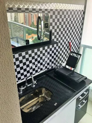 Imagem Flat disponível para venda no Condomínio Cosmopolitan High Garden, com 33m², 1 dormitório e 1 vaga de garagem