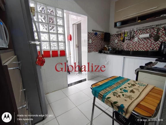 Imagem Apartamento com 2 dormitórios e varanda de frente á venda R$ 746.000,00 no bairro Aparecida em Santos -SP.