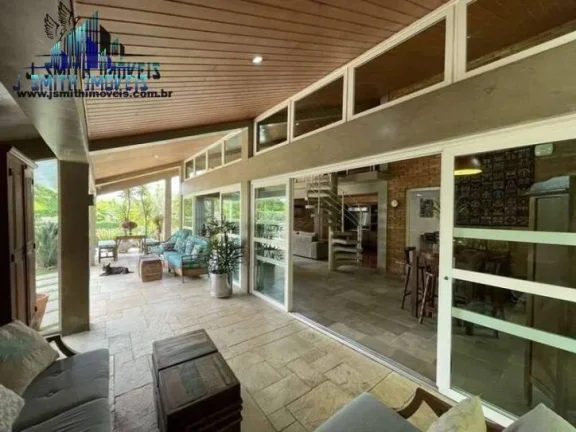 Imagem Casa 4d (3sts) Casa MOBILIADA, lareira, piscina, anexos gourmet/multiuso!