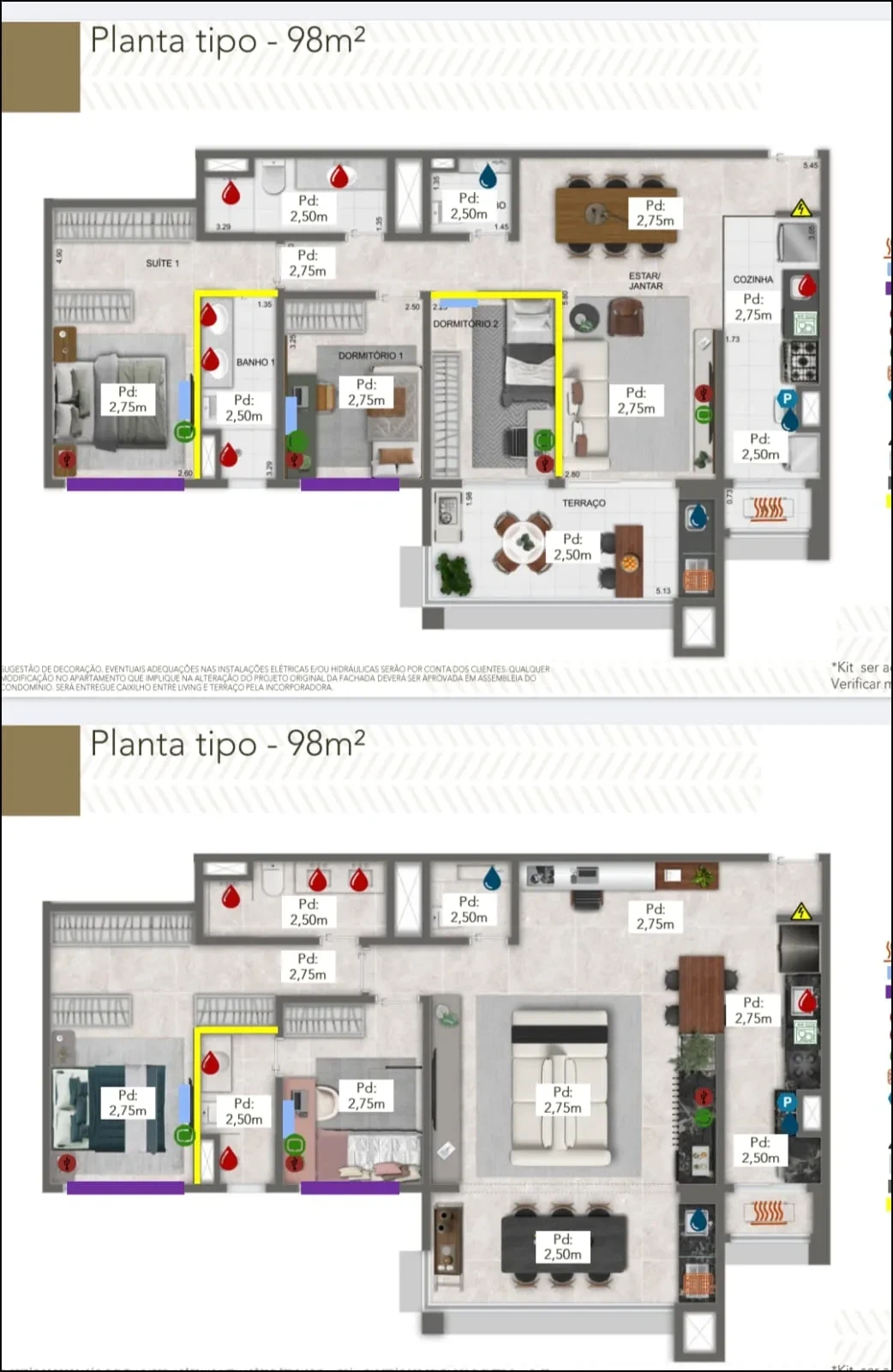 Imagem Apartamento com 3 Quartos à Venda, 120 metros em Umuarama - Osasco