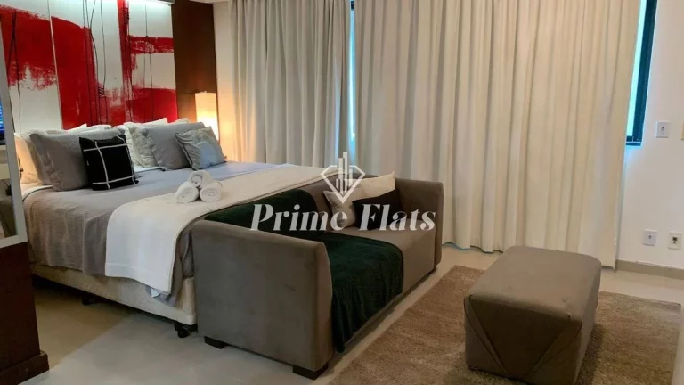 Foto do imóvel Flat disponível para venda no Meliá Ibirapuera, com 26m², 1 dormitório e 1 vaga em Avenida Ibirapuera