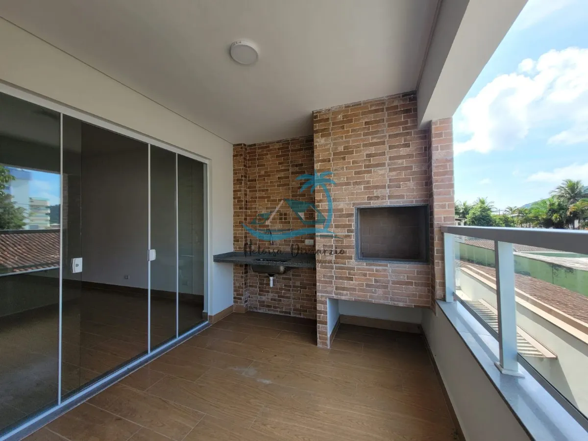 Imagem Excelente apartamento novo à 250 metros da orla do Itaguá em Ubatuba