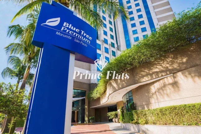 Imagem Flat disponível para venda no Blue Tree Premium Morumbi, com 27m², 1 dormitório e 1 vaga de garagem