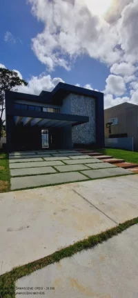 Imagem Casa de Luxo em Condomínio à Venda em Camaçari-BA 4 Quartos, 4 Suítes, 2 Salas Vila de Abrantes 300m² 4 Vagas