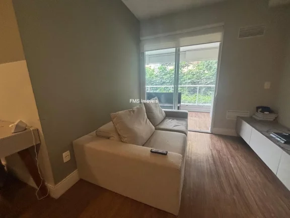Imagem Apartamento à venda na Consolação - São Paulo: 2 quartos, 1 sala, 2 banheiros, 1 vaga de garagem - 64m² de área.