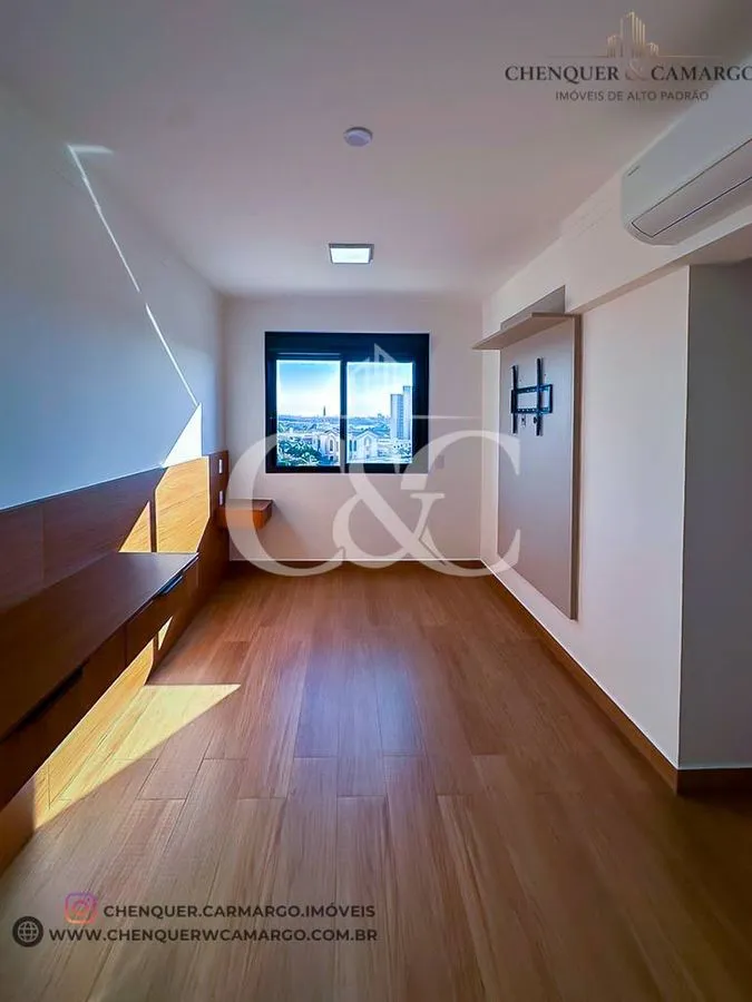 Imagem Apartamento para alugar no Chronos Residencial Jundiaí, 95m², vista Serra do Japi e 2 vagas