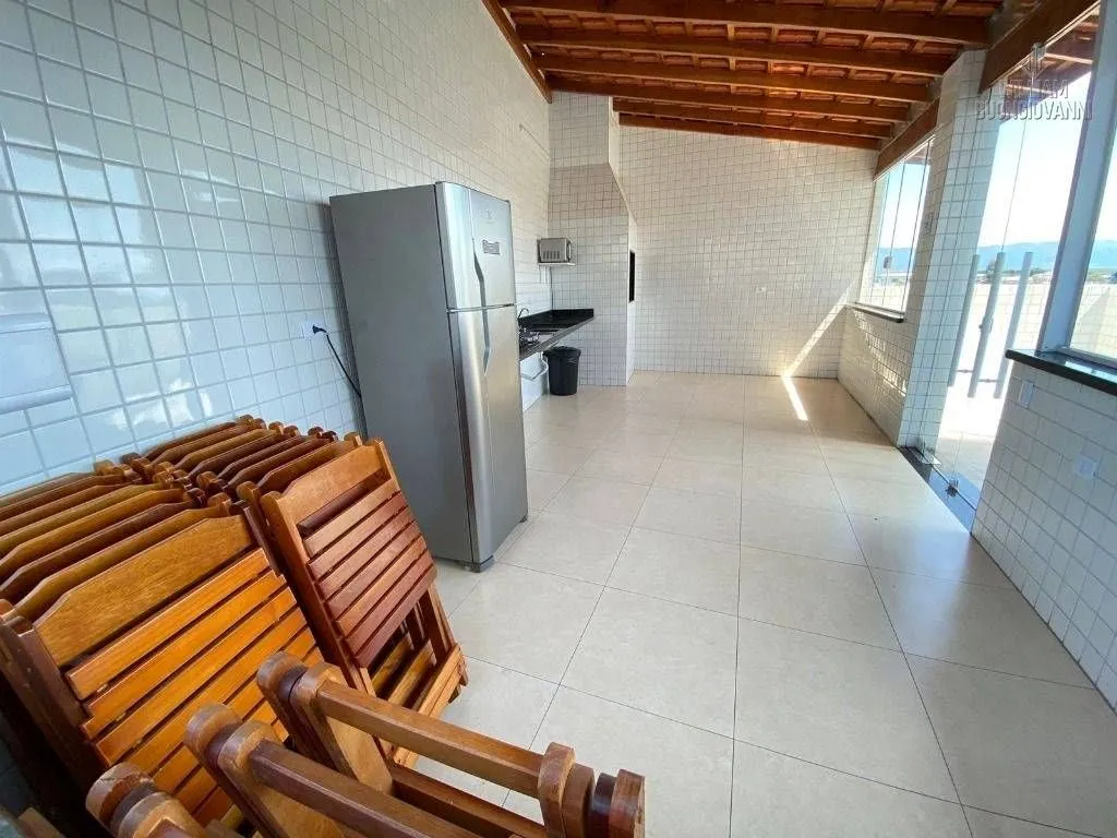 Imagem Apartamento na Vila Tupi, 1 Quarto com Sacada Gourmet, 53m² de área útil.