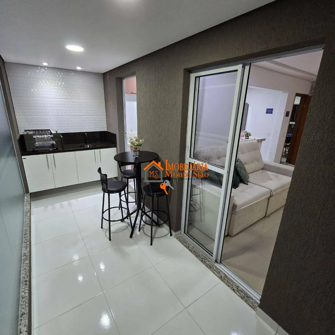 Imagem Apartamento com 2 dormitórios à venda, 59 m² por R$ 450.000,00 - Vila Nova Bonsucesso - Guarulhos/SP