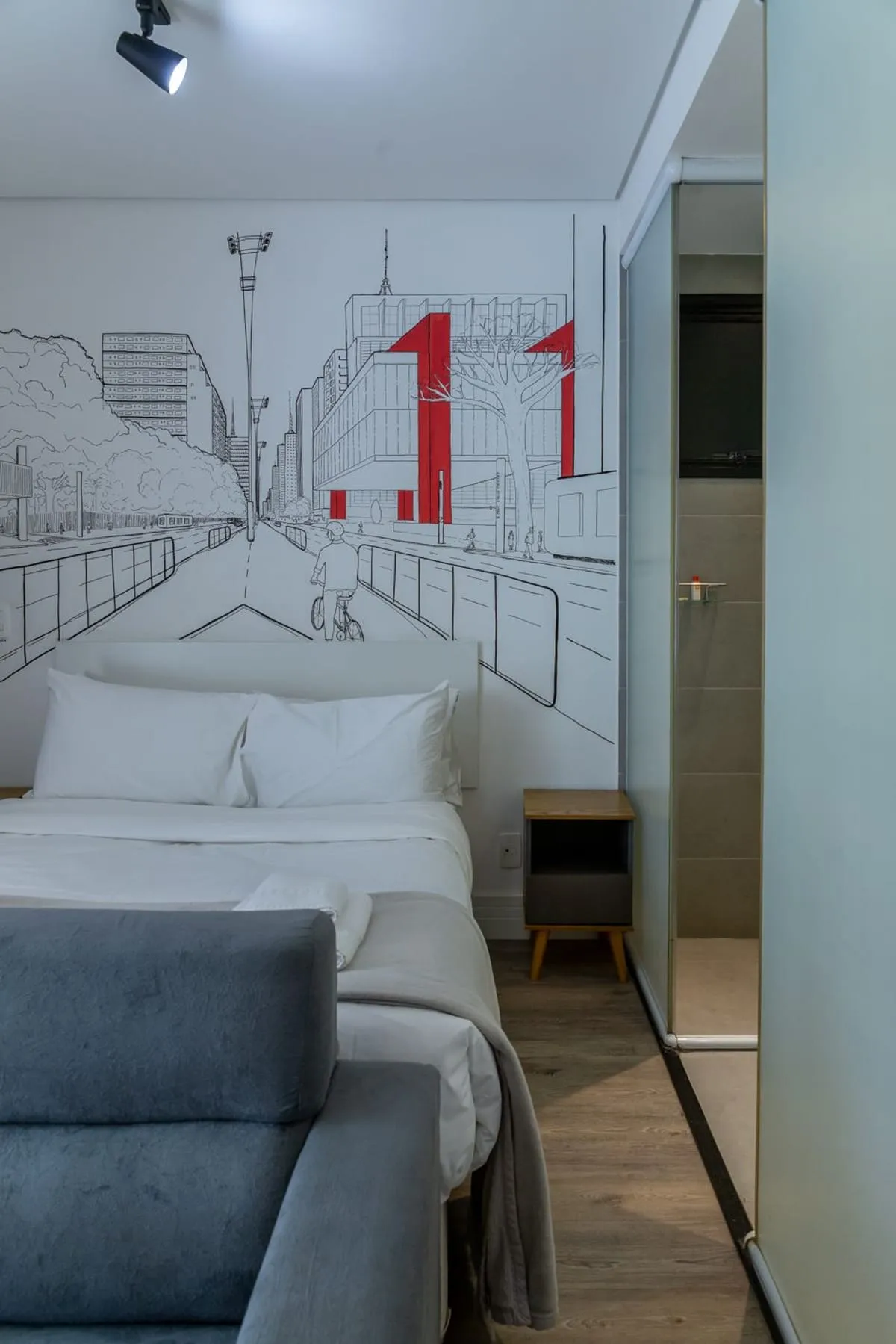 Imagem Apartamento com 1 Quarto para alugar, 25m² - Vila Olímpia