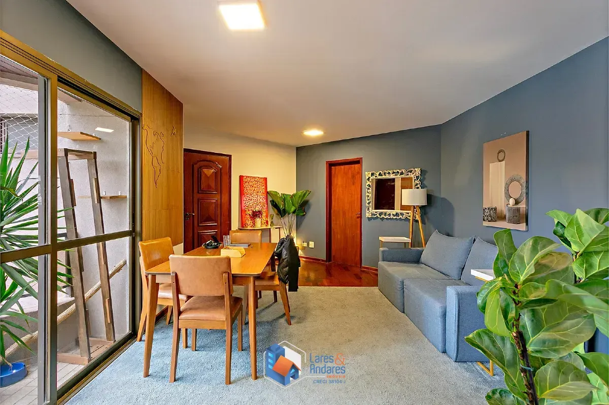 Imagem Apartamento para venda em Campo Belo com 3 quartos, sendo 3 suítes, 107m²