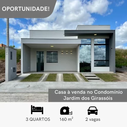 Imagem Casa para Venda Jardim dos Girassóis - 3 quartos