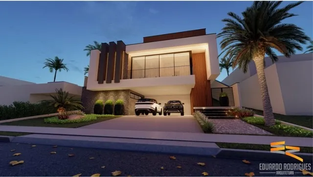 Imagem Linda Casa no Condomínio Alphaville Nova Esplanada 4 com 400m².