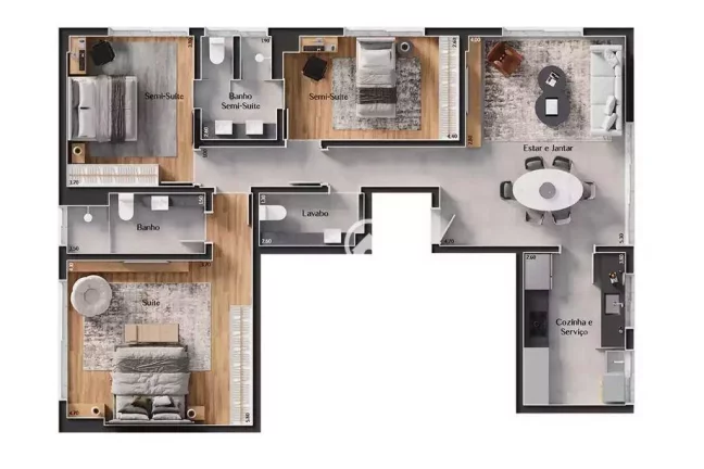 Imagem Apartamento à venda, 114 m² por R$ 2.230.000,00 - Lourdes - Belo Horizonte/MG