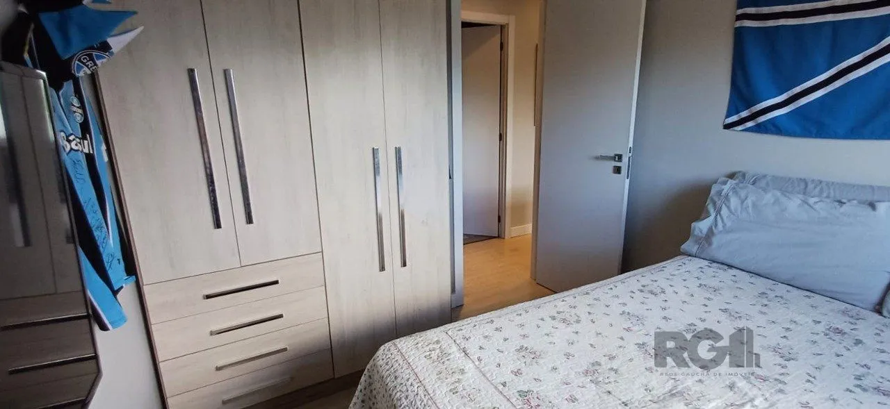 Imagem 2D com suite e infra completa.