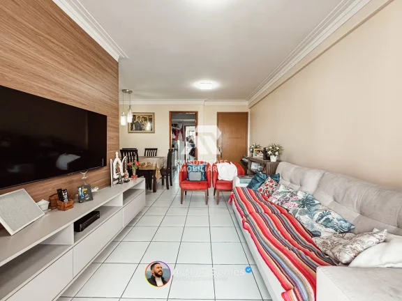 Imagem Apartamento à Venda na Torre – 3 Quartos, 88 m², Andar Alto e 2 Vagas | Edf. Alfredo Farias