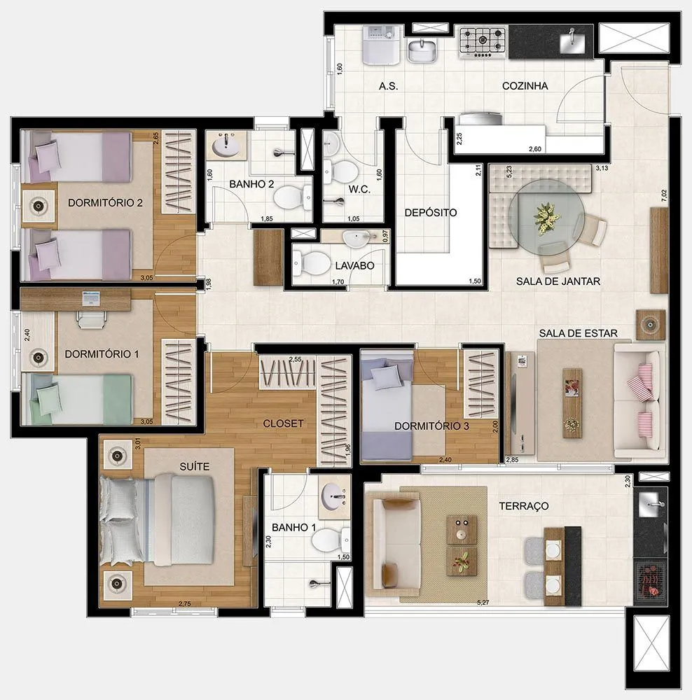 Imagem Apartamento Para Venda ou Locação no CIDADE MAIA!!!