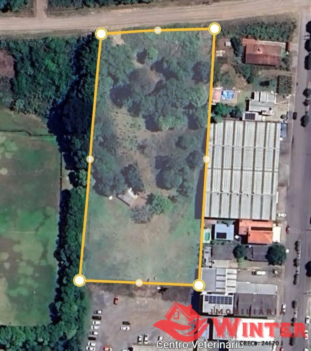 Imagem Área com 7200m2 no centro de Vale Real