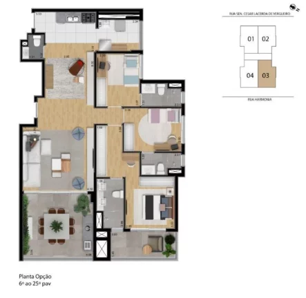 Imagem APARTAMENTO RESIDENCIAL em São Paulo - SP, Vila Madalena