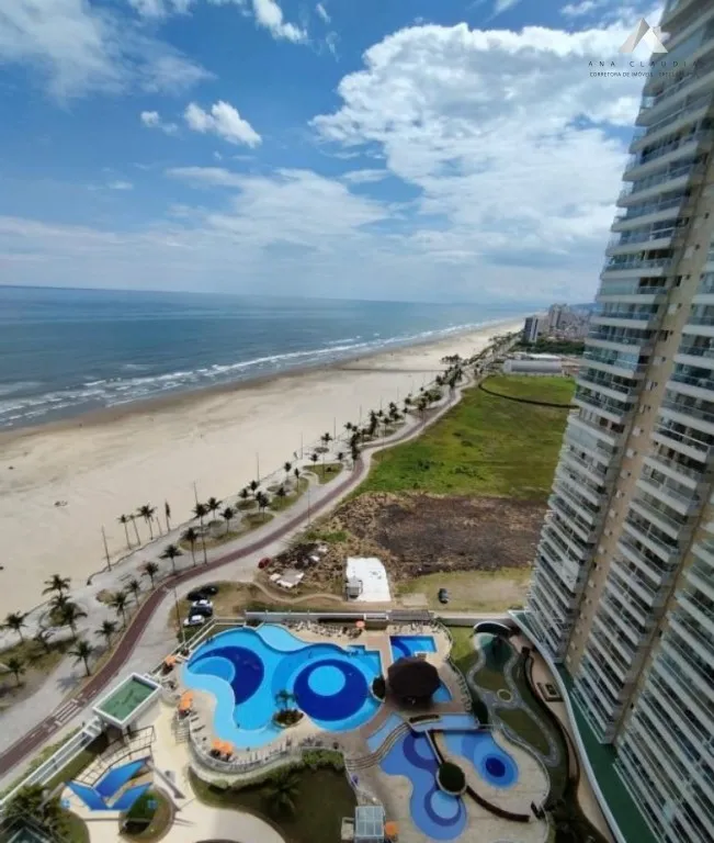 Imagem Residencial com ambiente de um Resort, aqui na Praia Grande, lazer completo