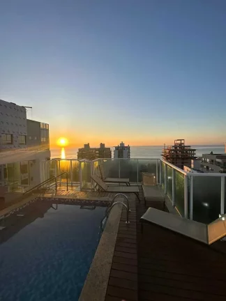 Imagem Apartamento mobiliado com 2 dormitórios sendo 1 suíte e 2 vagas de garagem na Praia Brava - Itajaí