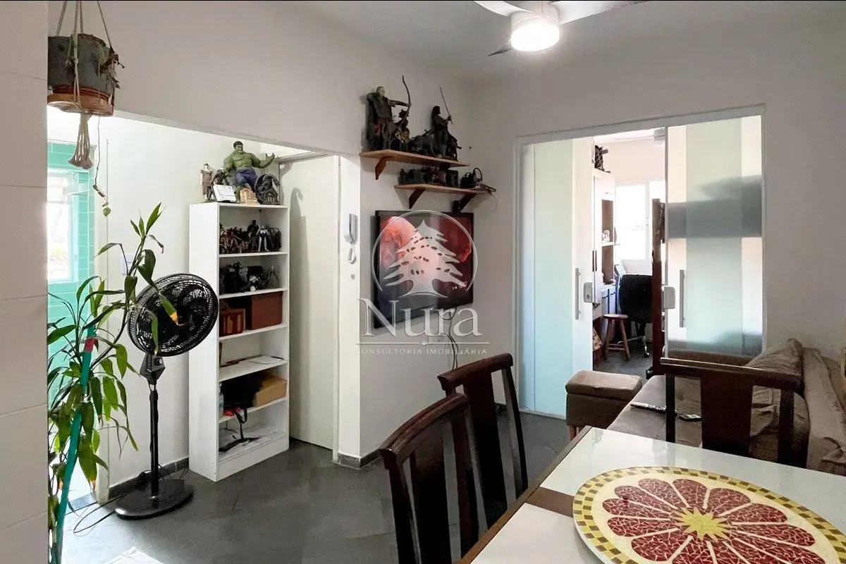 Apartamento de 2 quartos, 46m² no bairro Embaré, em Santos