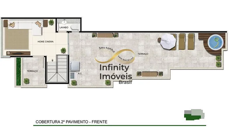 Imagem MAR DE ESPANHA 422 - Apartamento no Santo Antônio, Belo Horizonte/MG.